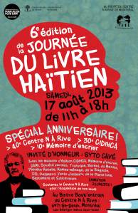 Affiche Journée du livre haïtien